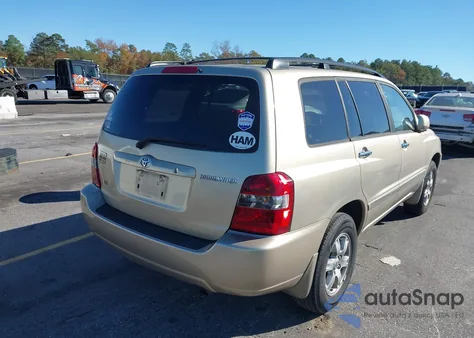 2005 Toyota Highlander V6 из США, поврежденный, VIN JTEDP21A250051745